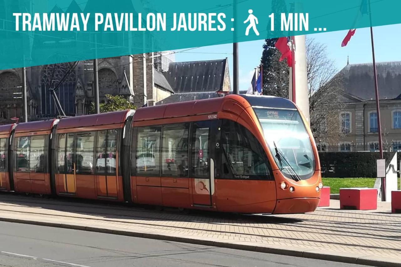 ルマンTramway 8 Jaures Cosy Proche Gareアパートメント エクステリア 写真